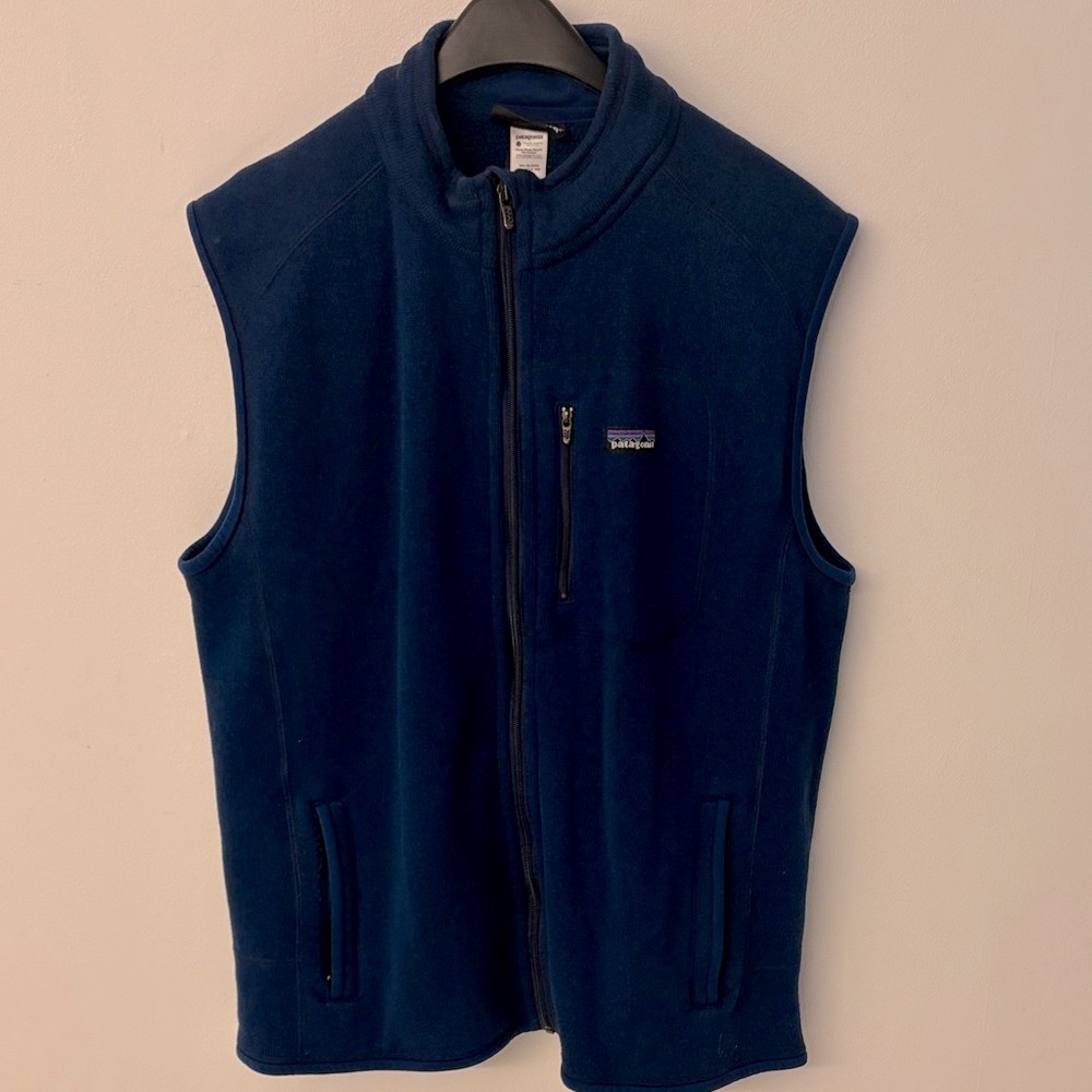 Patagonia Men's Navy Fleece Vest